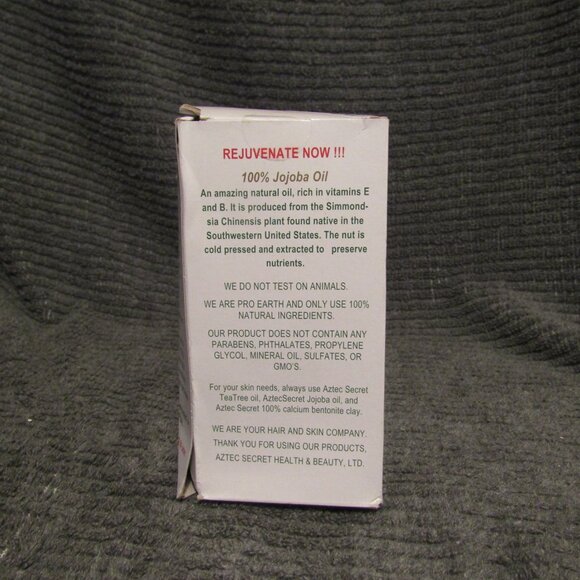 Aztec Secret – Jojoba Oil – 4OZ Deep Hair & Skin Moisturizer - 100% Pure Jojoba - Picture 3 of 9